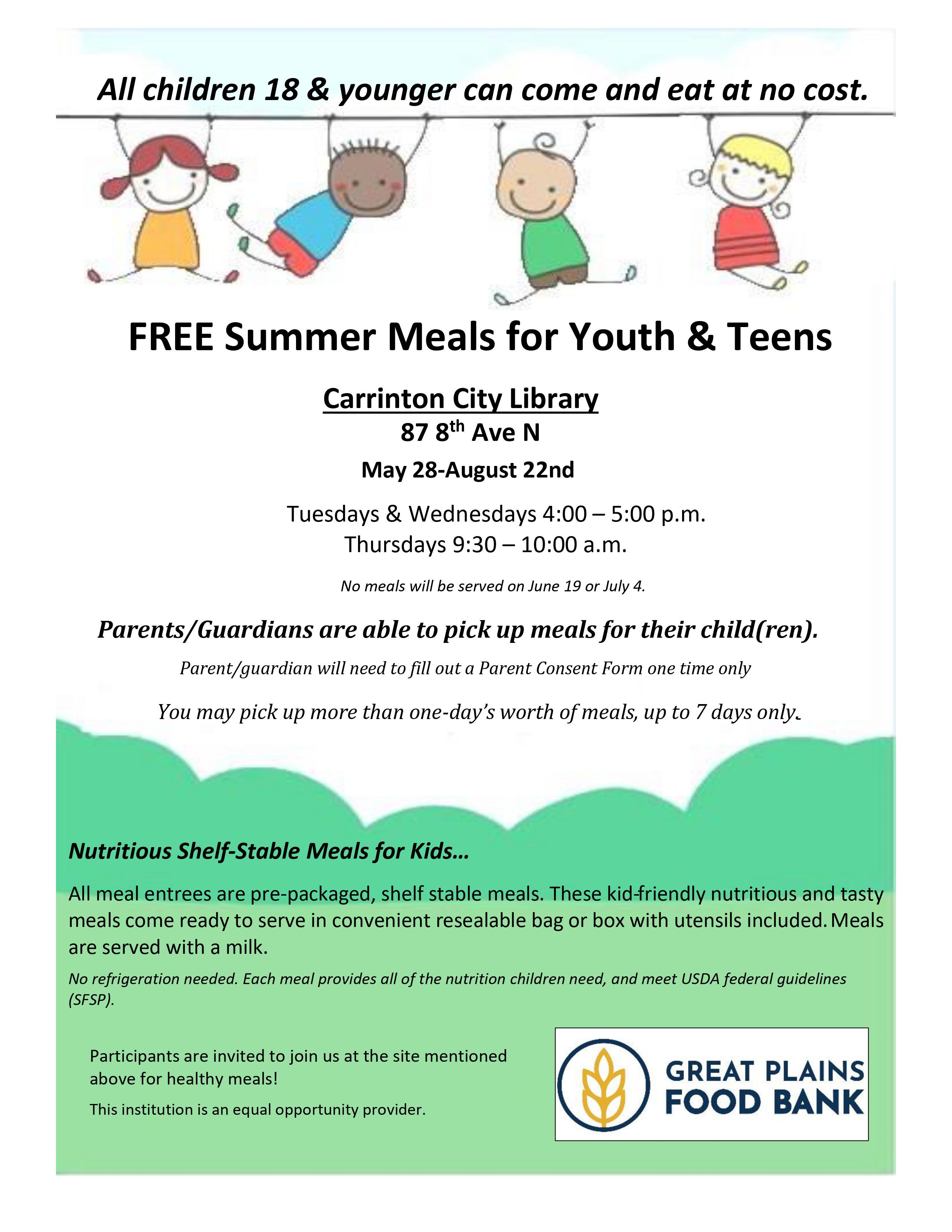 Carrington City Library For the Love of Reading