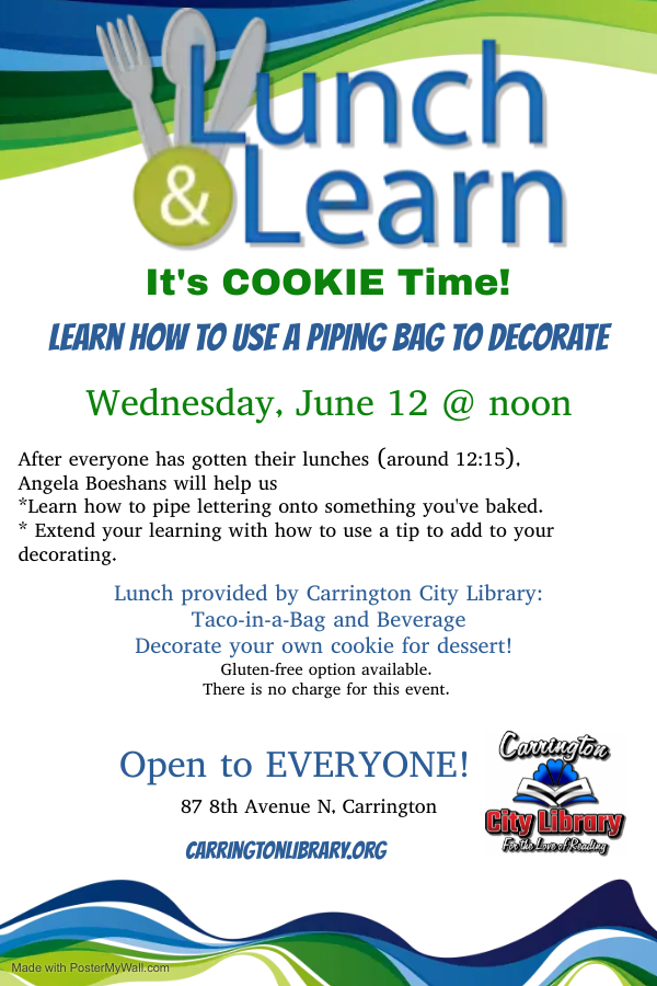 Carrington City Library For the Love of Reading